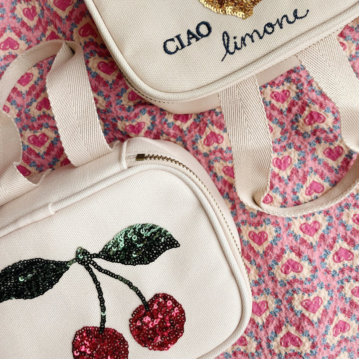 KONGES SLOJD MINI THERMO LUNCH BAG: CHERRY