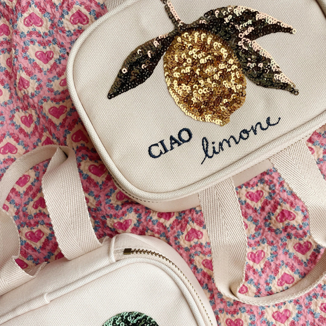 KONGES SLOJD MINI THERMO LUNCH BAG: LEMON