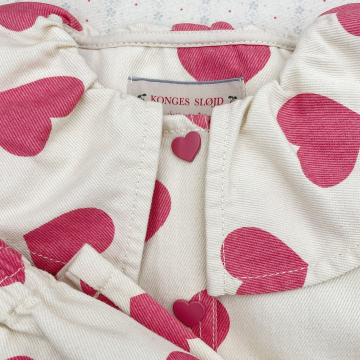 KONGES SLOJD MAGOT COLLAR JACKET: BON COEUR PINK