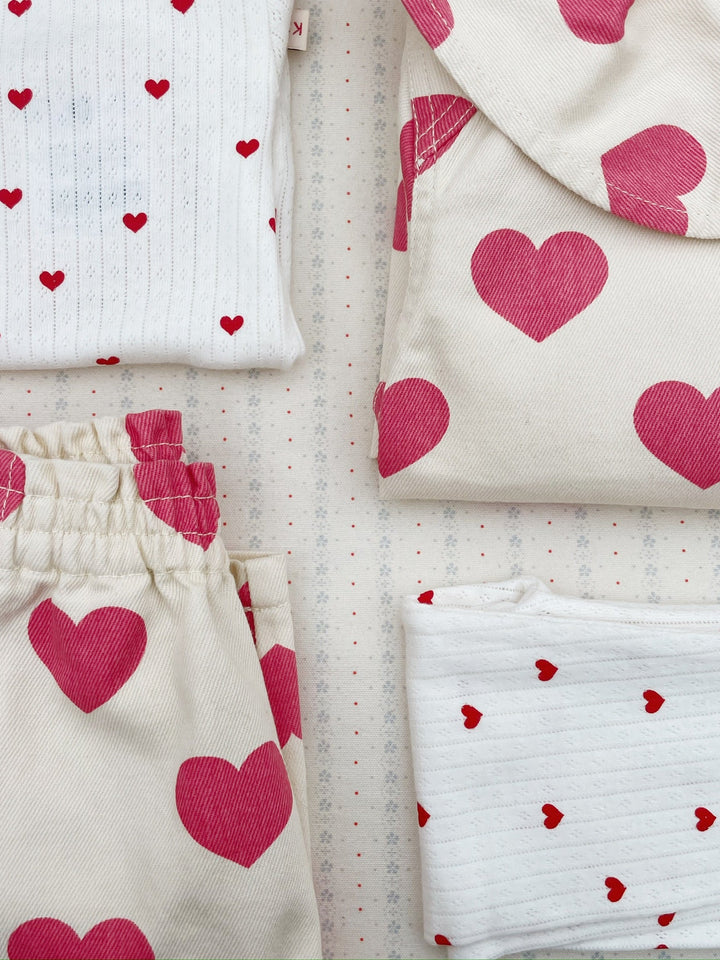 Konges Sløjd Magot Collar Jacket Bon Coeur Pink - flat lay