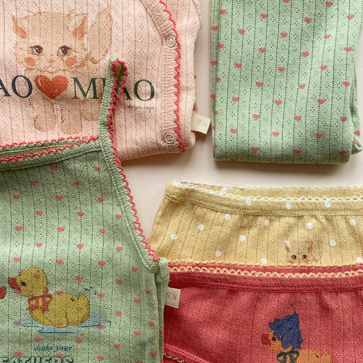 Konges Sløjd Minnie Underwear GOTS Coeur Lint - lifestyle