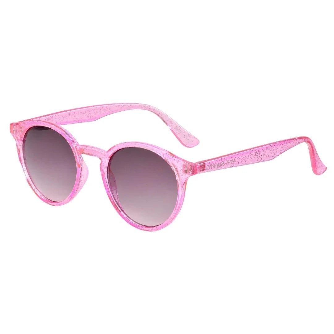 FRANKIE RAY TWEEN SUNGLASSES: SHINE / CRYSTAL NEON PINK