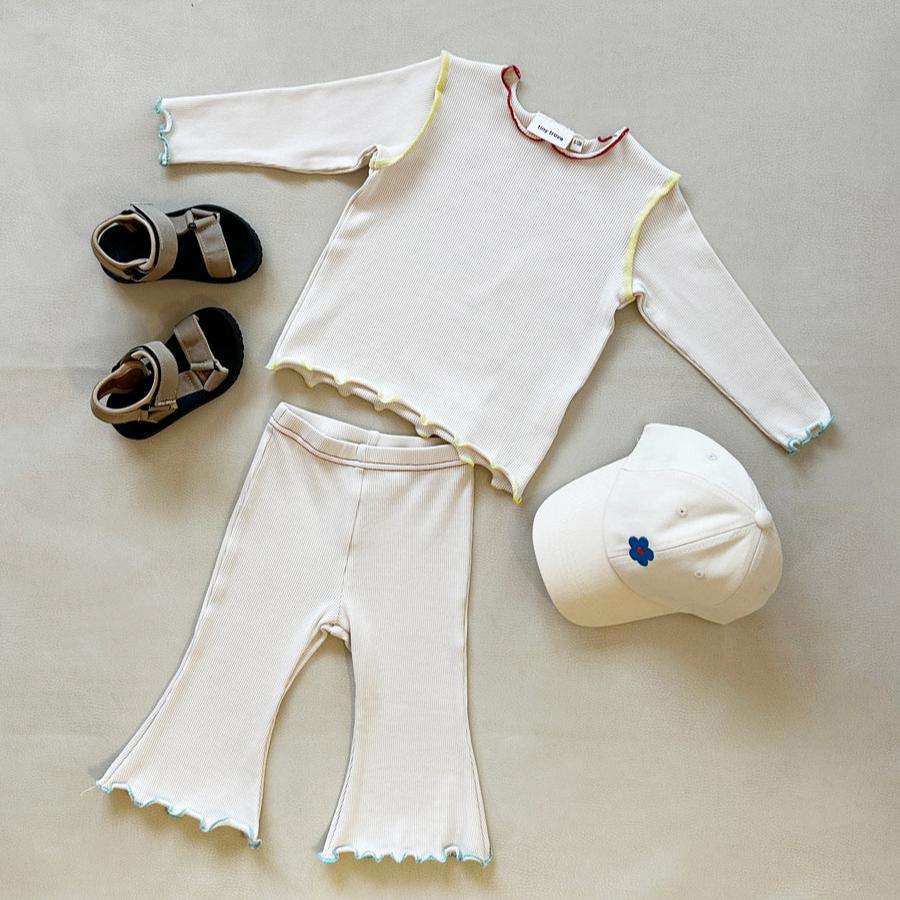 TINY TROVE FLORENCE RIB FLARE SET