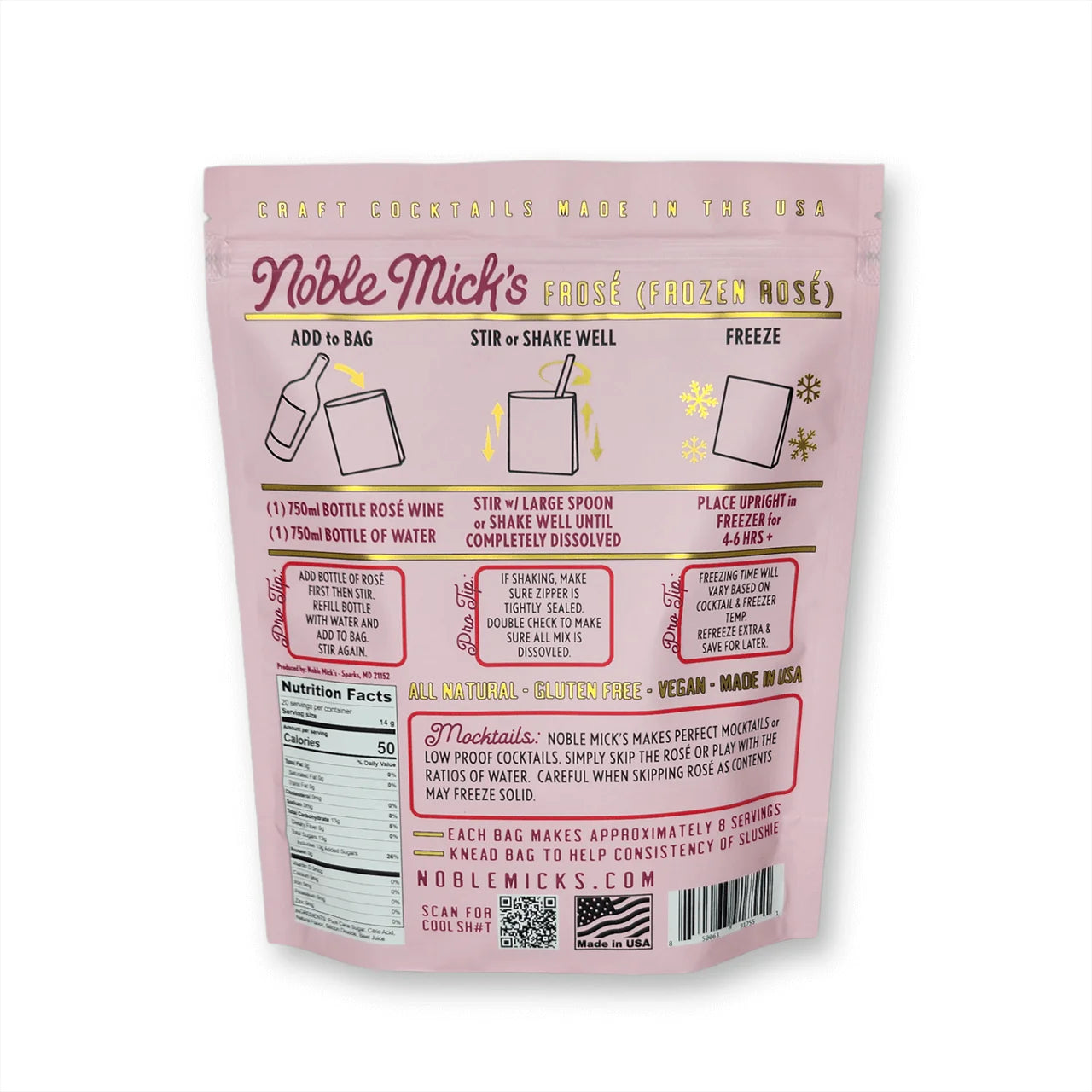 NOBLE MICKS FROZEN FROSE