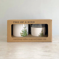 HELMSIE TWO OF A KIND CUP SET: CHRISTMAS TREE