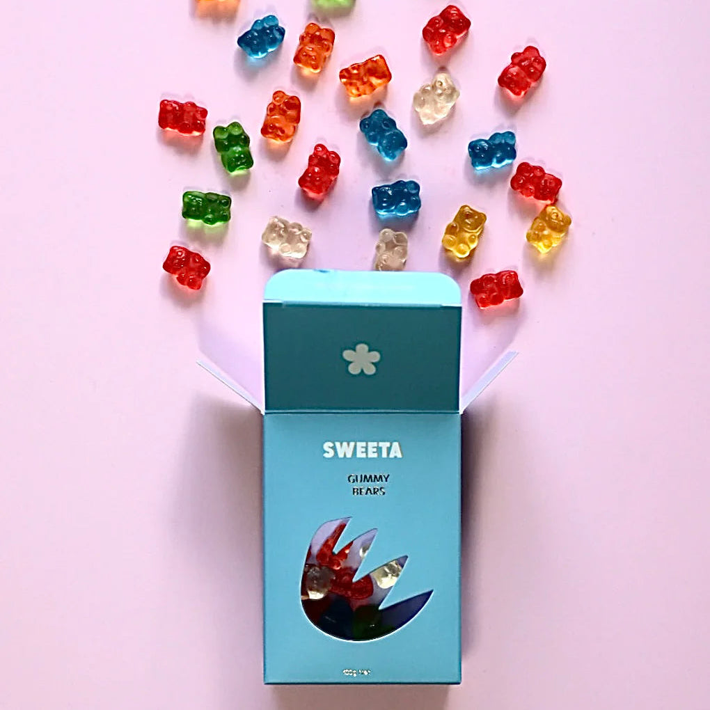 SWEETA LOLLY BOX 100G: GUMMY BEARS