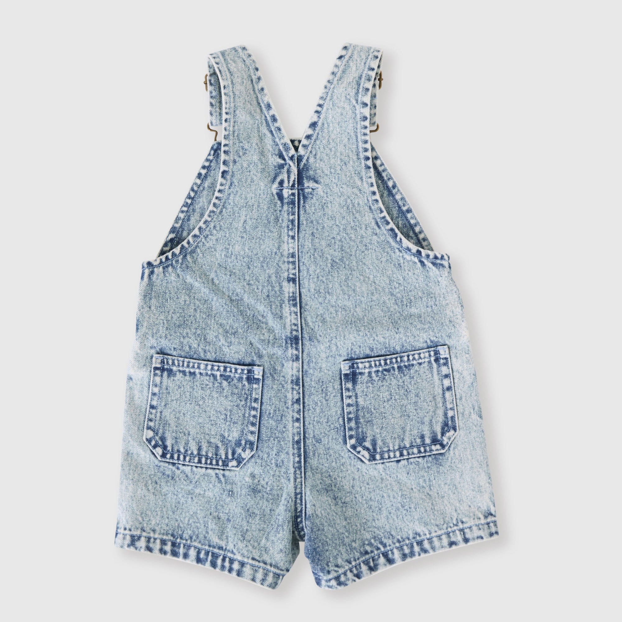 GOLDIE & ACE BURTON VINTAGE WASHED DENIM OVERALLS