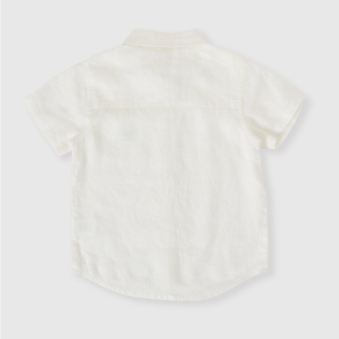 GOLDIE &amp; ACE HOLIDAY LINEN BLEND SHIRT