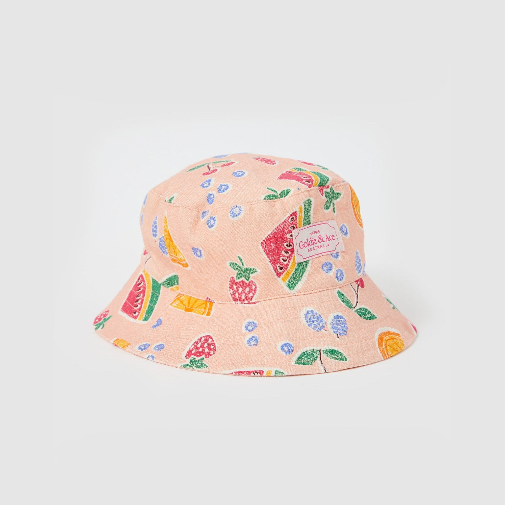 GOLDIE & ACE GOLDIE FRUIT SALAD LINEN BUCKET HAT