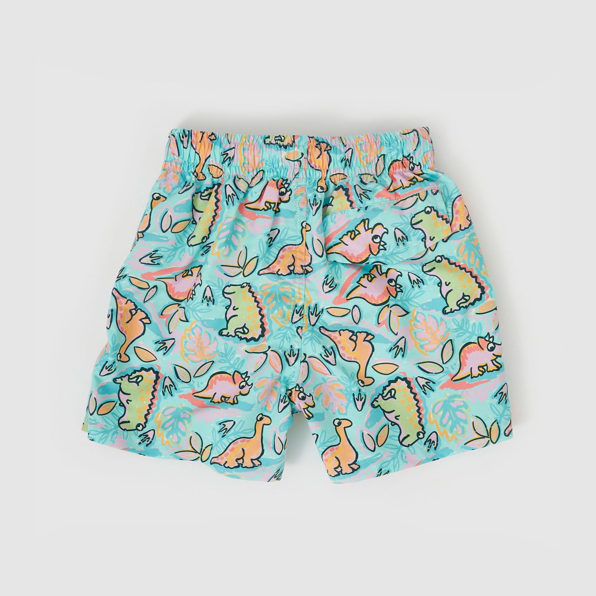 GOLDIE & ACE BOARD SHORTS: DINO JUNGLE