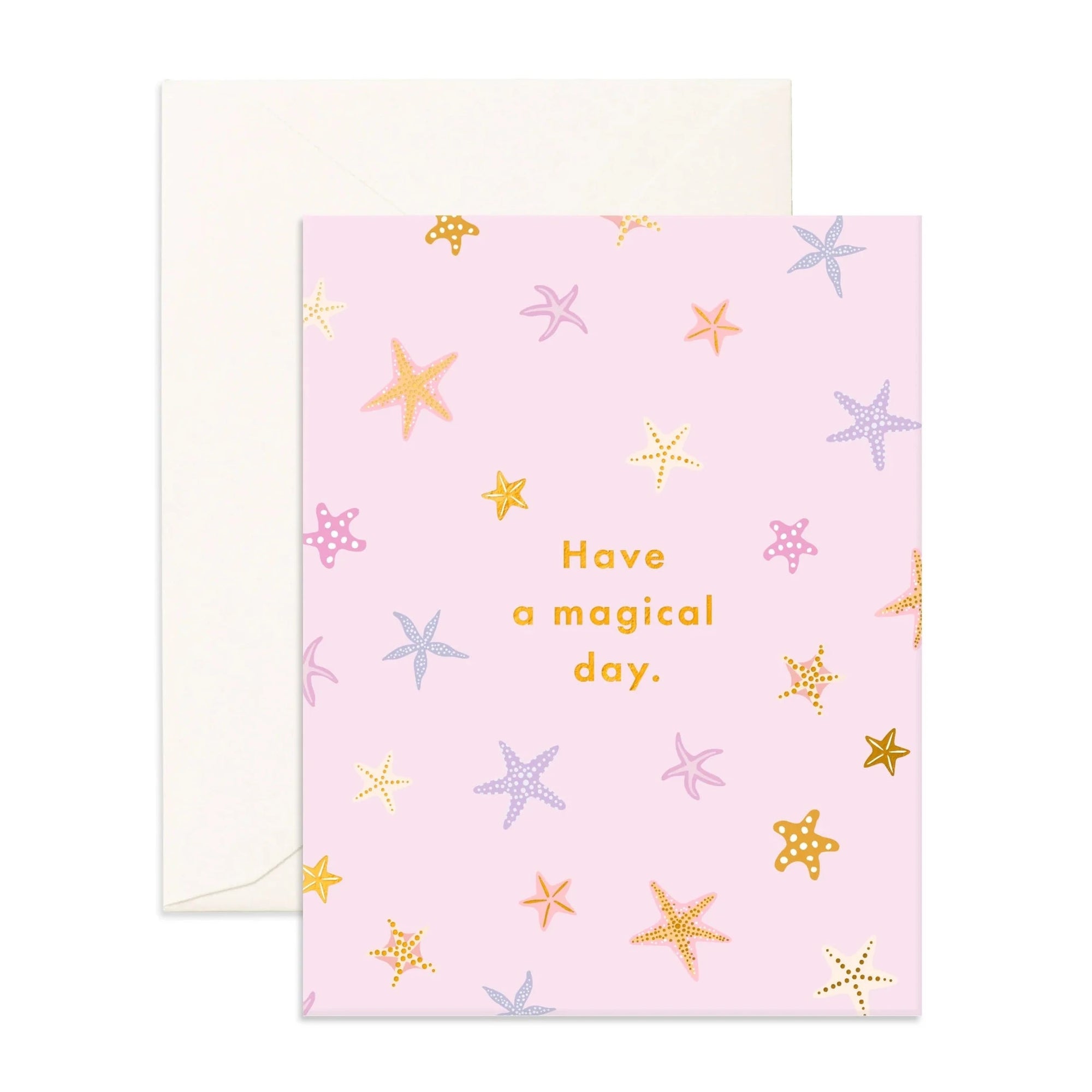 FOX & FALLOW MAGICAL DAY STARFISH CARD