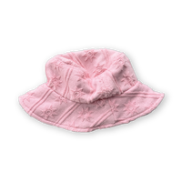 GROWN TERRY BUCKET HAT: BLOSSOM