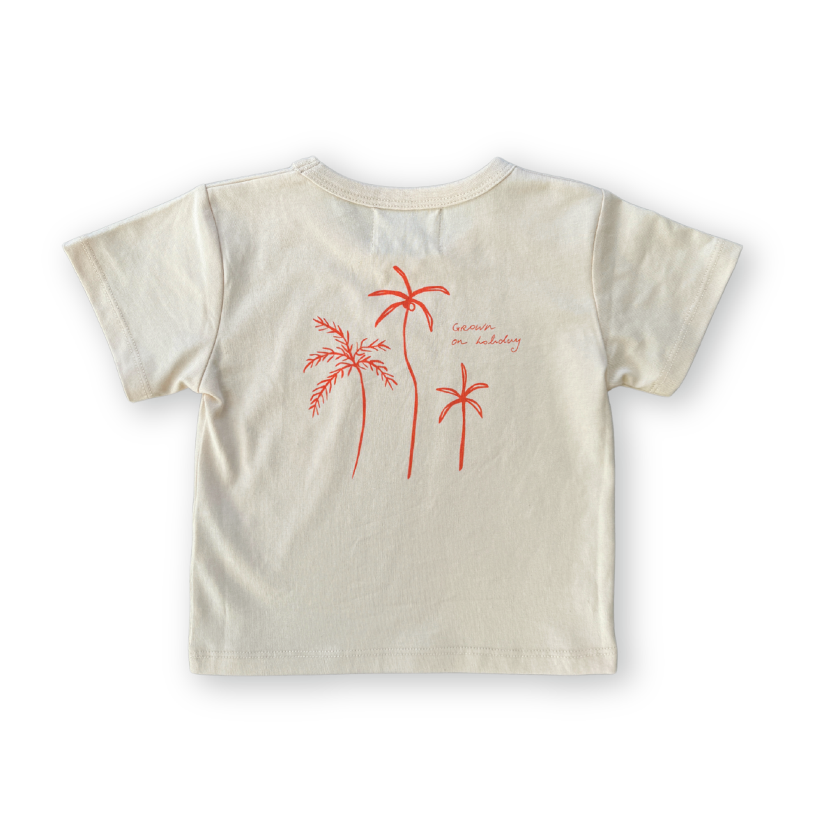 GROWN EVERYDAY COTTON TEE: PALM