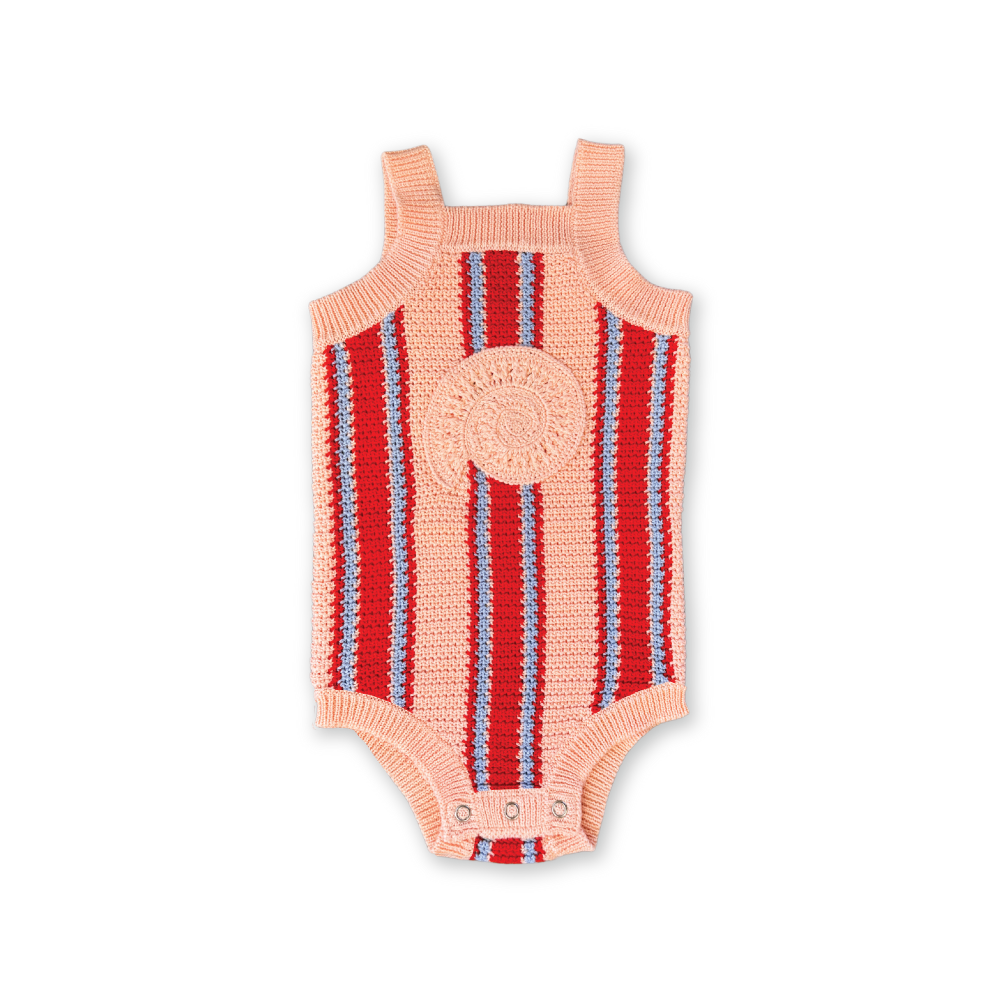 GROWN ISLAND STRIPE SHELL SINGLETSUIT
