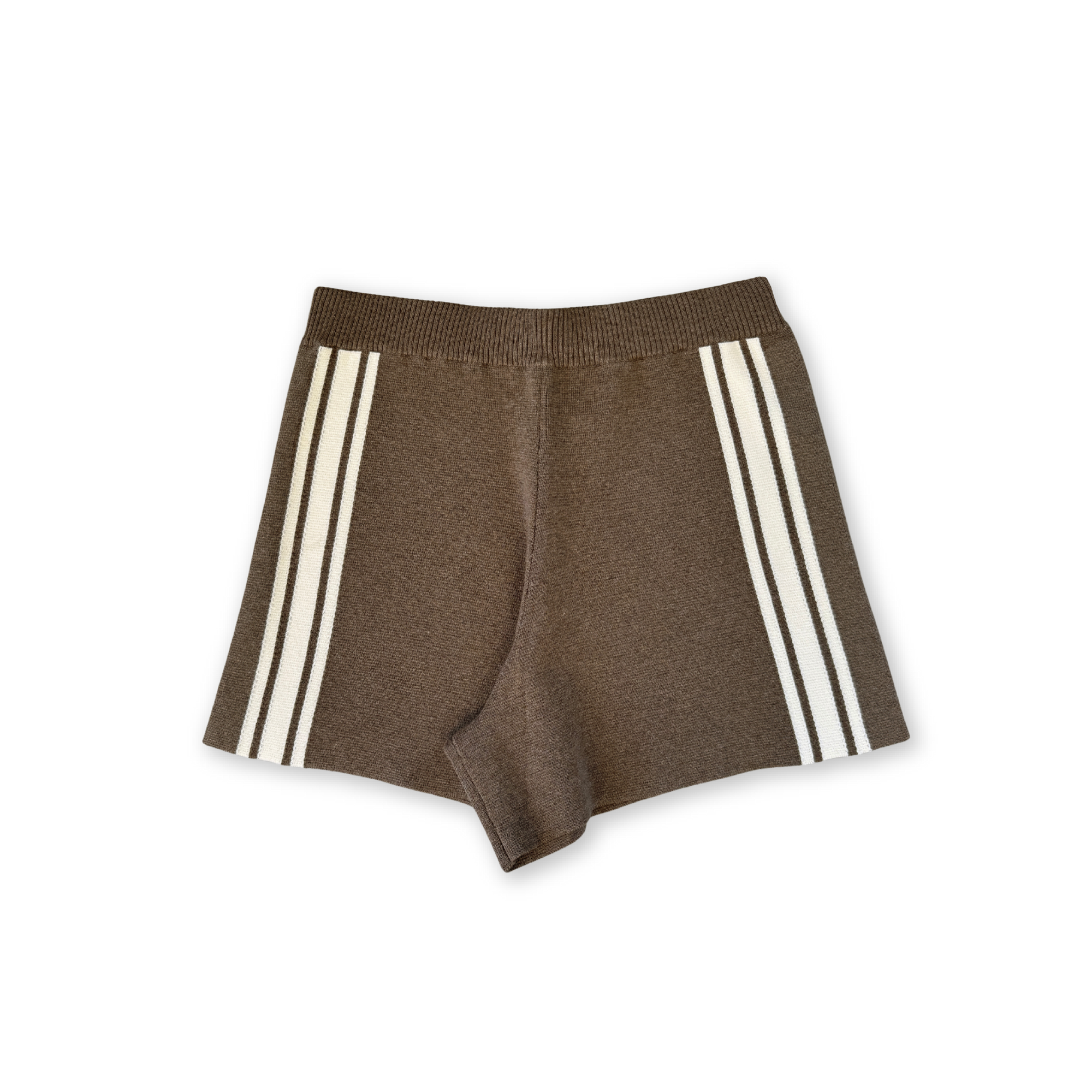 GROWN LADIES MILANO KNIT SHORT: MUD