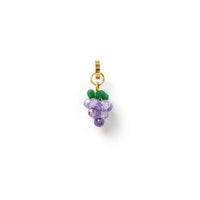 ARMS OF EVE GRAPE BEADED CHARM