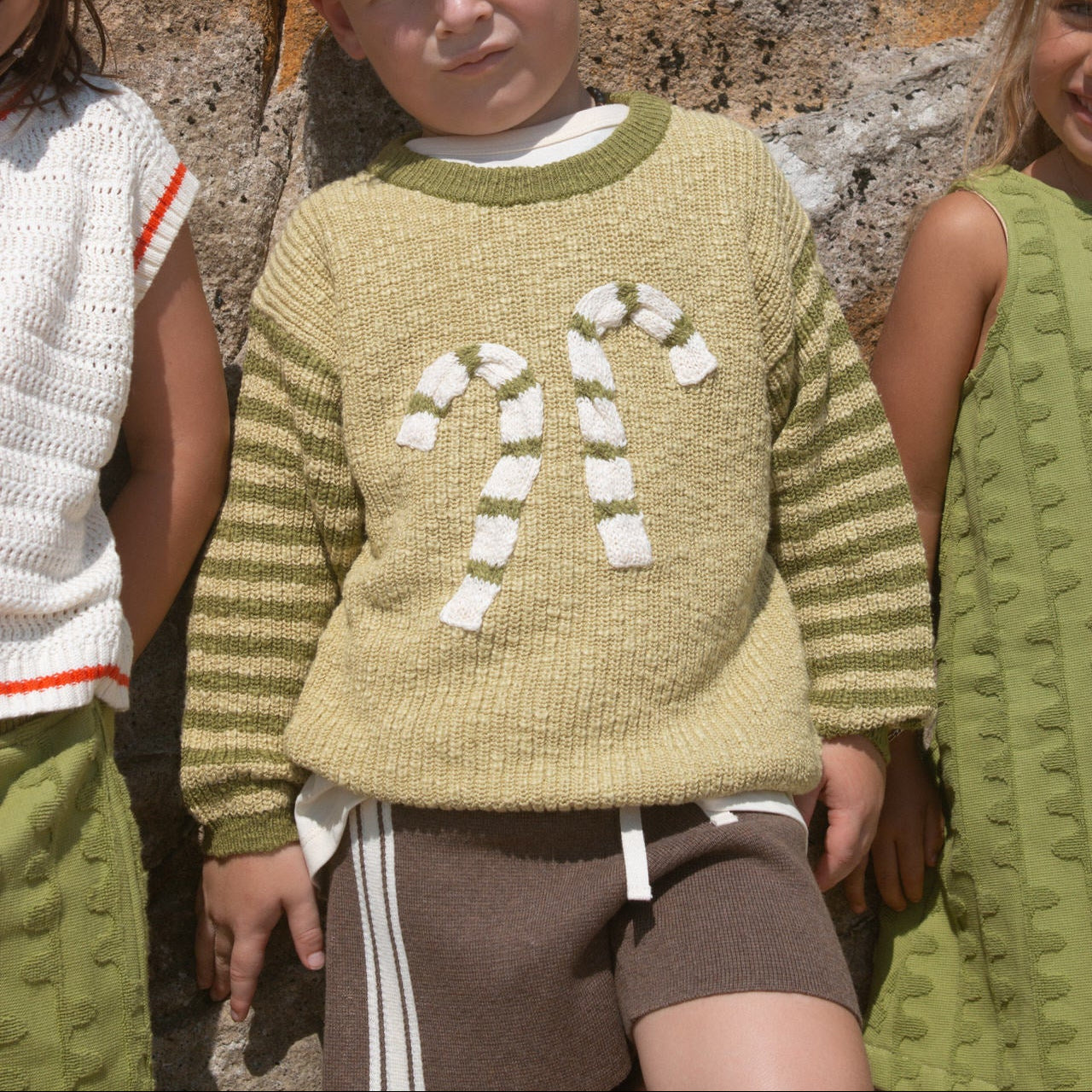 GROWN MILANO KNIT SHORT: MUD