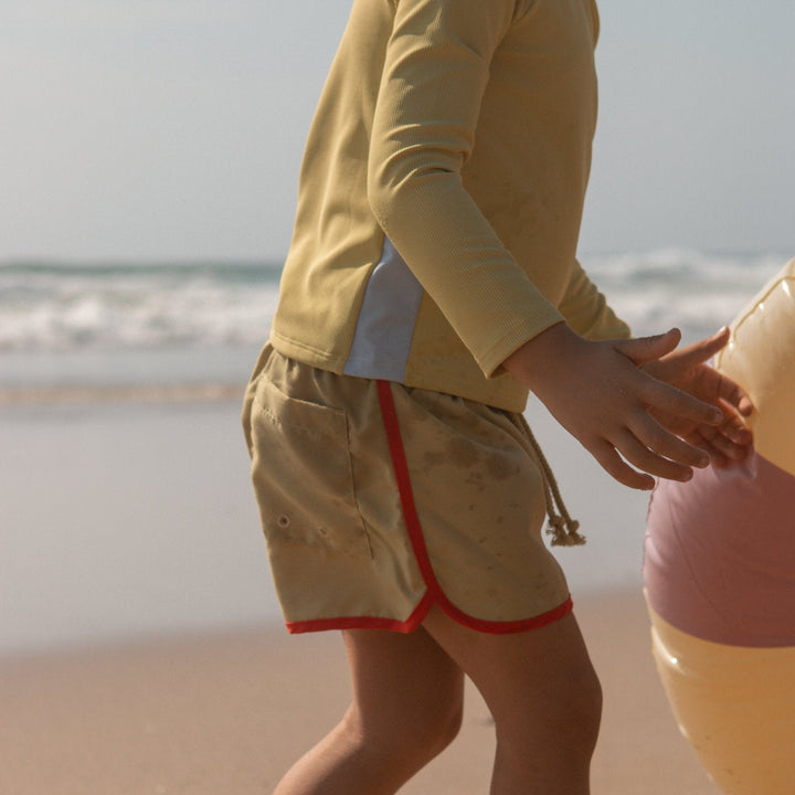 GROWN BOARD SHORTS: OLIVE