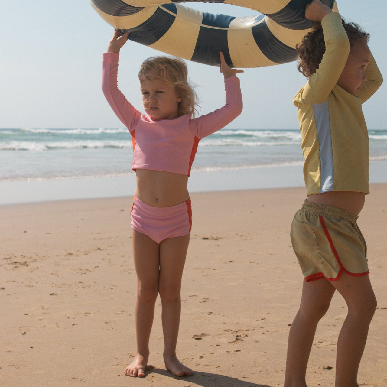 GROWN LONG SLEEVE BIKINI: CANDY