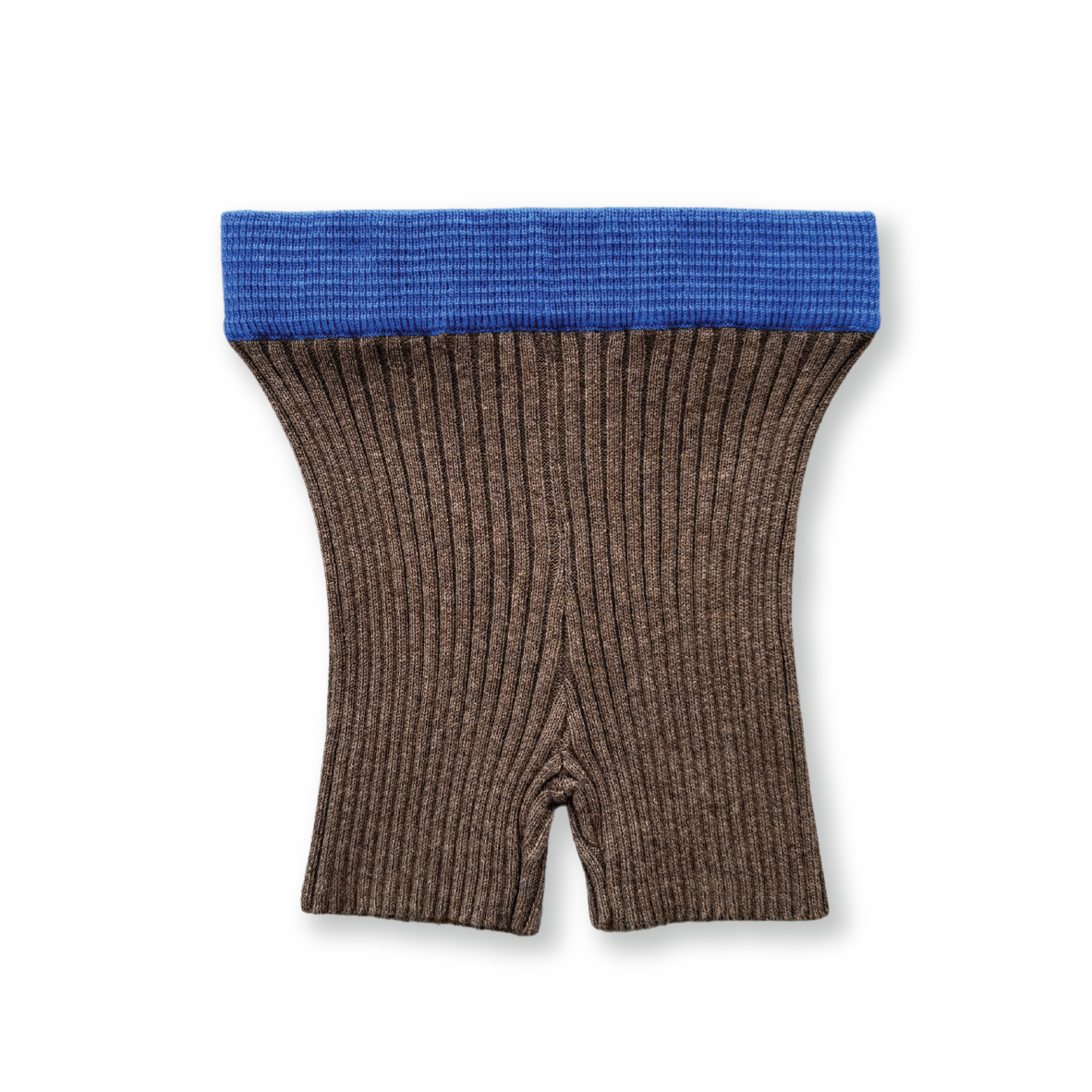 GROWN RIBBED BIKE SHORT: MUD