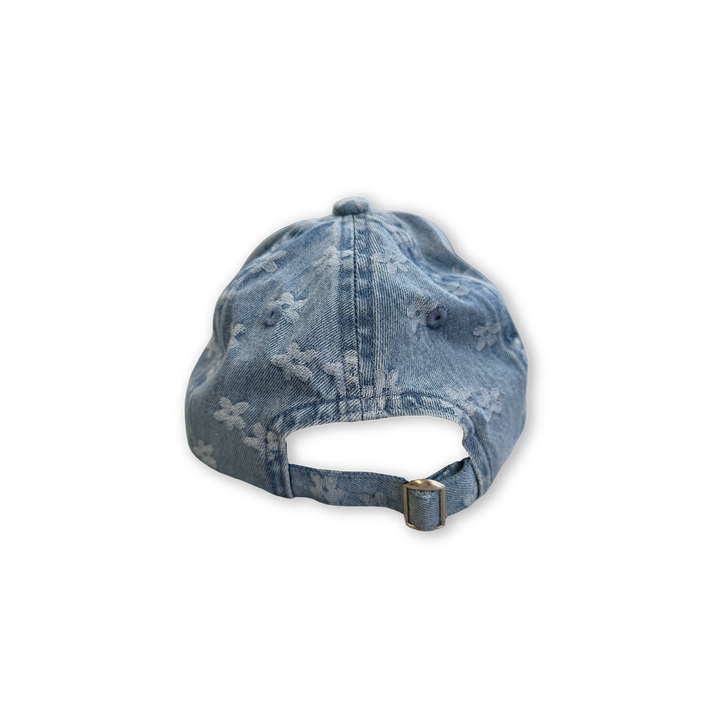 GROWN DAISY DENIM CAP, ADULTS