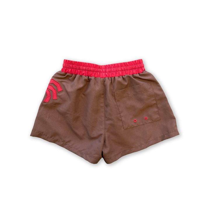 GROWN PALM TREE SWIM SHORTS, TEDDY