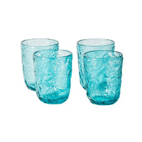 BONNIE AND NEIL GEM TUMBLERS 4PC: BLUE
