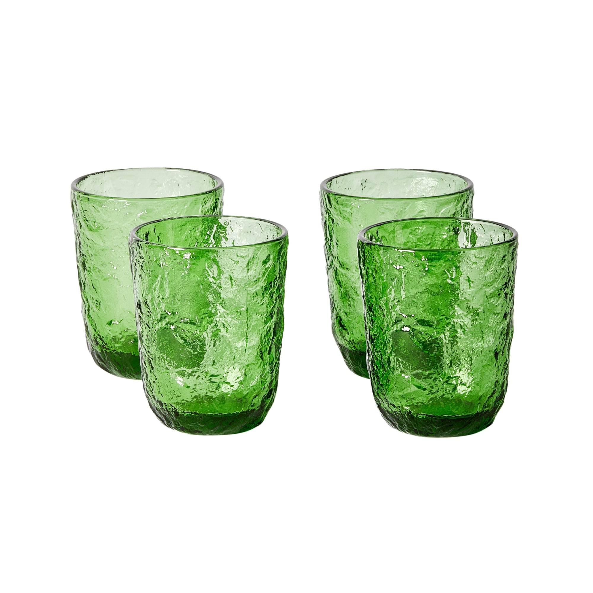 BONNIE AND NEIL GEM TUMBLERS 4PC: GREEN