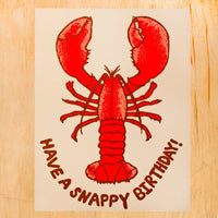 ALPHABET STUIDOS HAVE A SNAPPY BIRTHDAY CARD