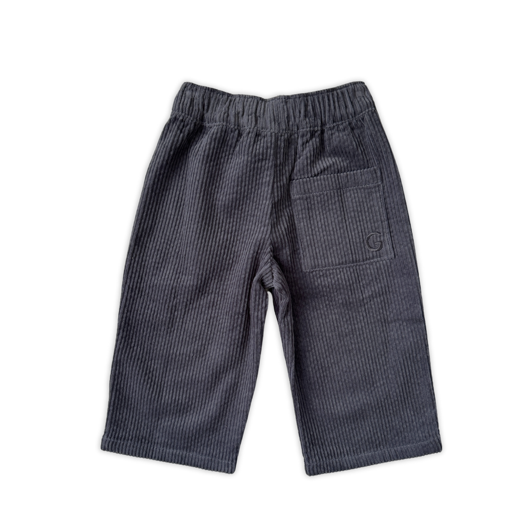 GROWN EVERYDAY CORD PANTS: CHARCOAL