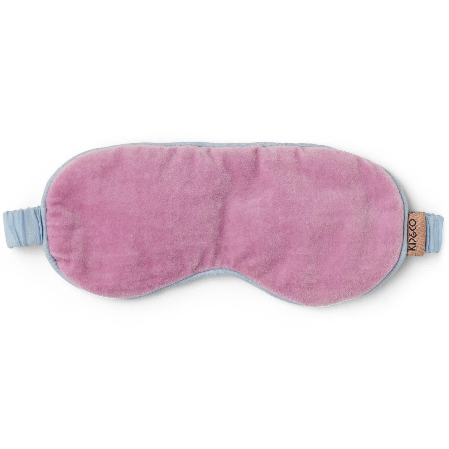 KIP & CO BON BON VELVET EYE MASK: CANDY CRUSH