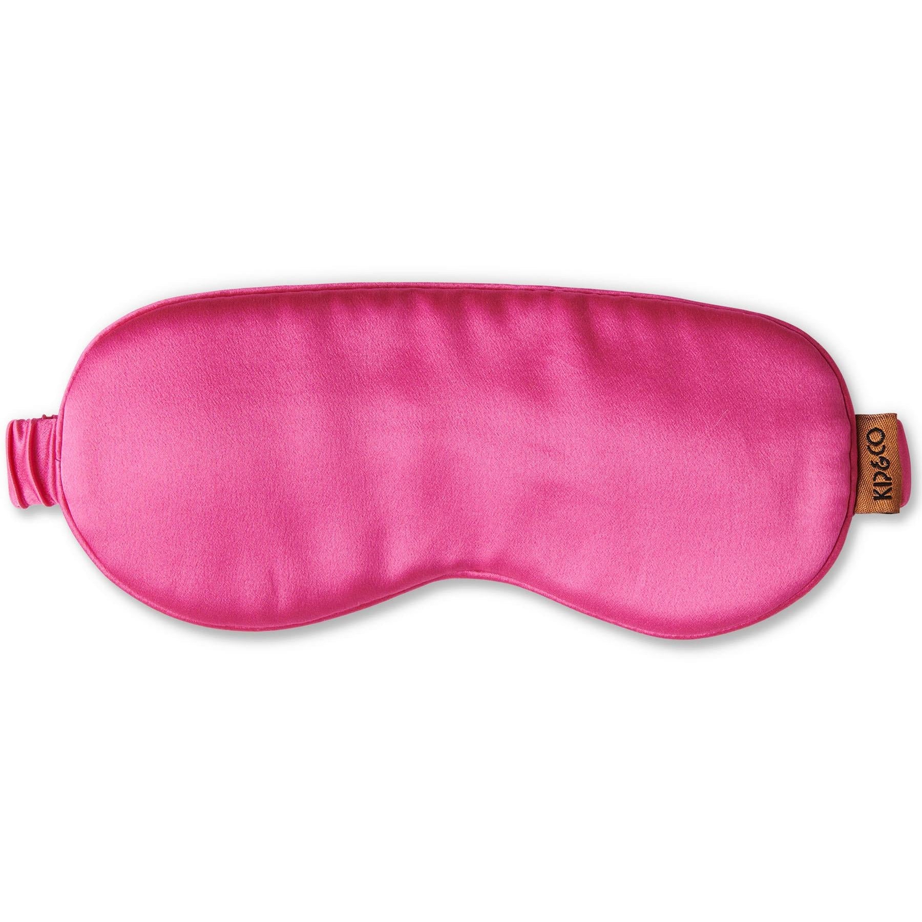 KIP & CO SILK EYE MASK: PERFECT PINK