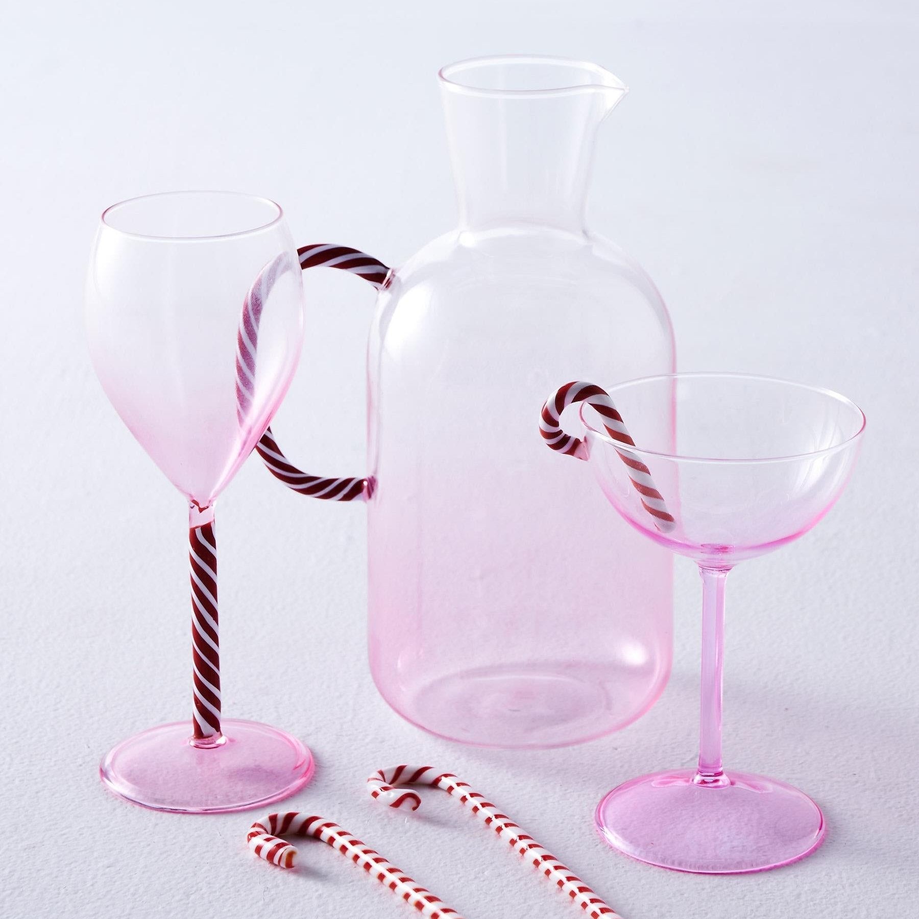 KIP & CO CANDY CANE WATER JUG