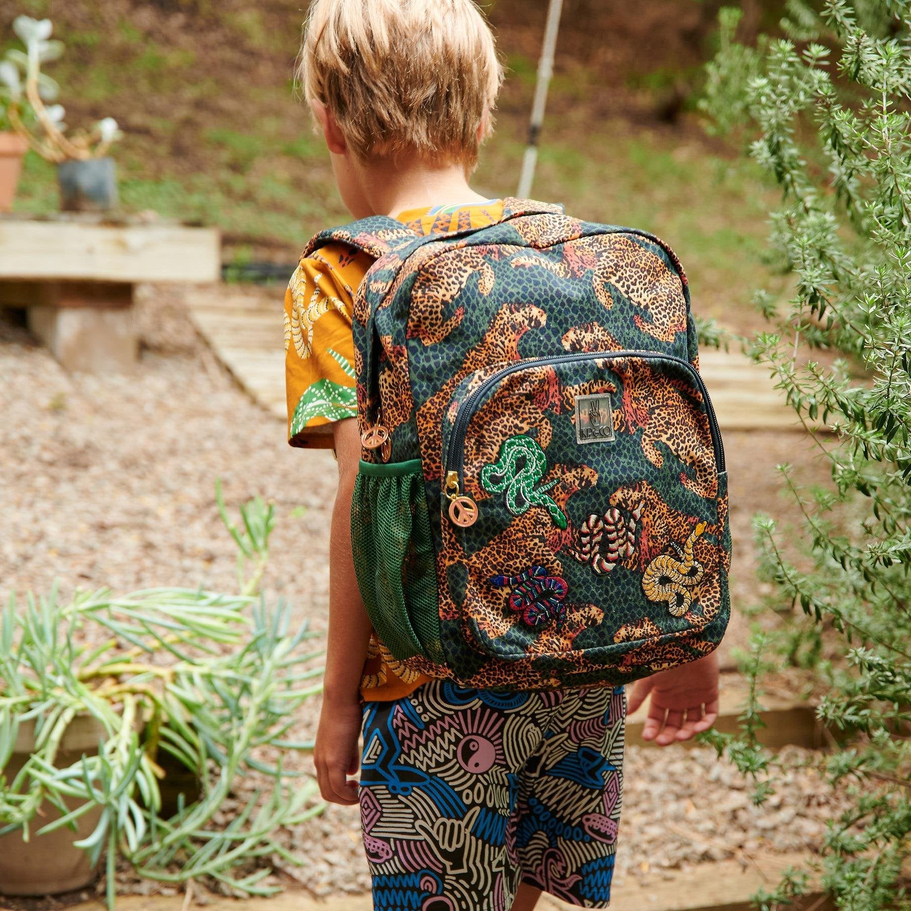 KIP & CO CHEETAH TRAP BACKPACK