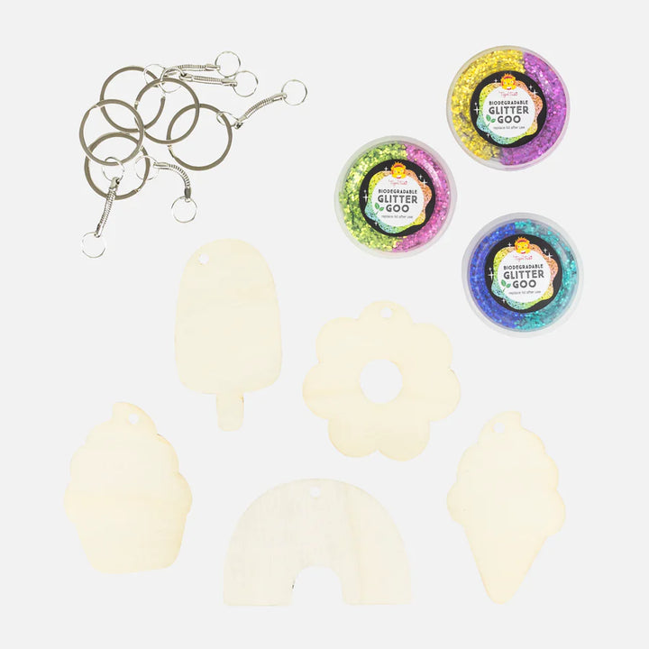 TIGER TRIBE GLITTER GOO BAG CHARMS: GLITTER POP