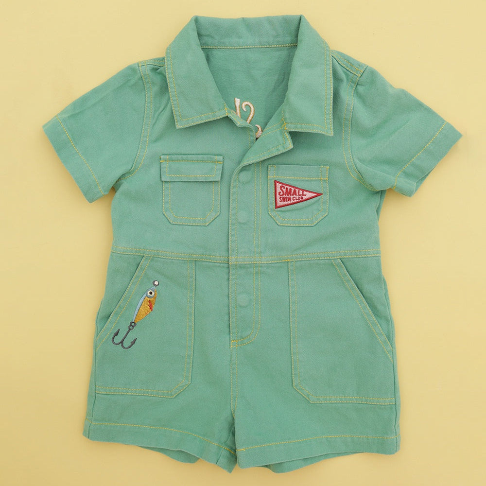 SMALL SWIM CLUB GONE FISHIN' JUMPSUIT