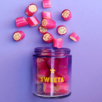 SWEETA BOILED SWEETS 180G: PINK GRAPEFRUIT ROCK