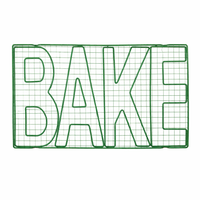 BAKE METAL COOLING RACK: GREEN