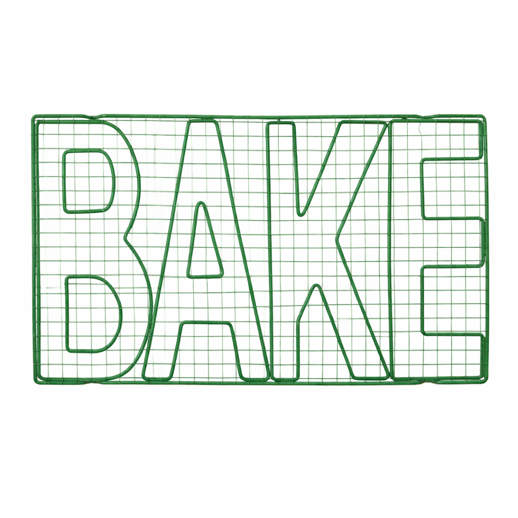 BAKE METAL COOLING RACK: GREEN