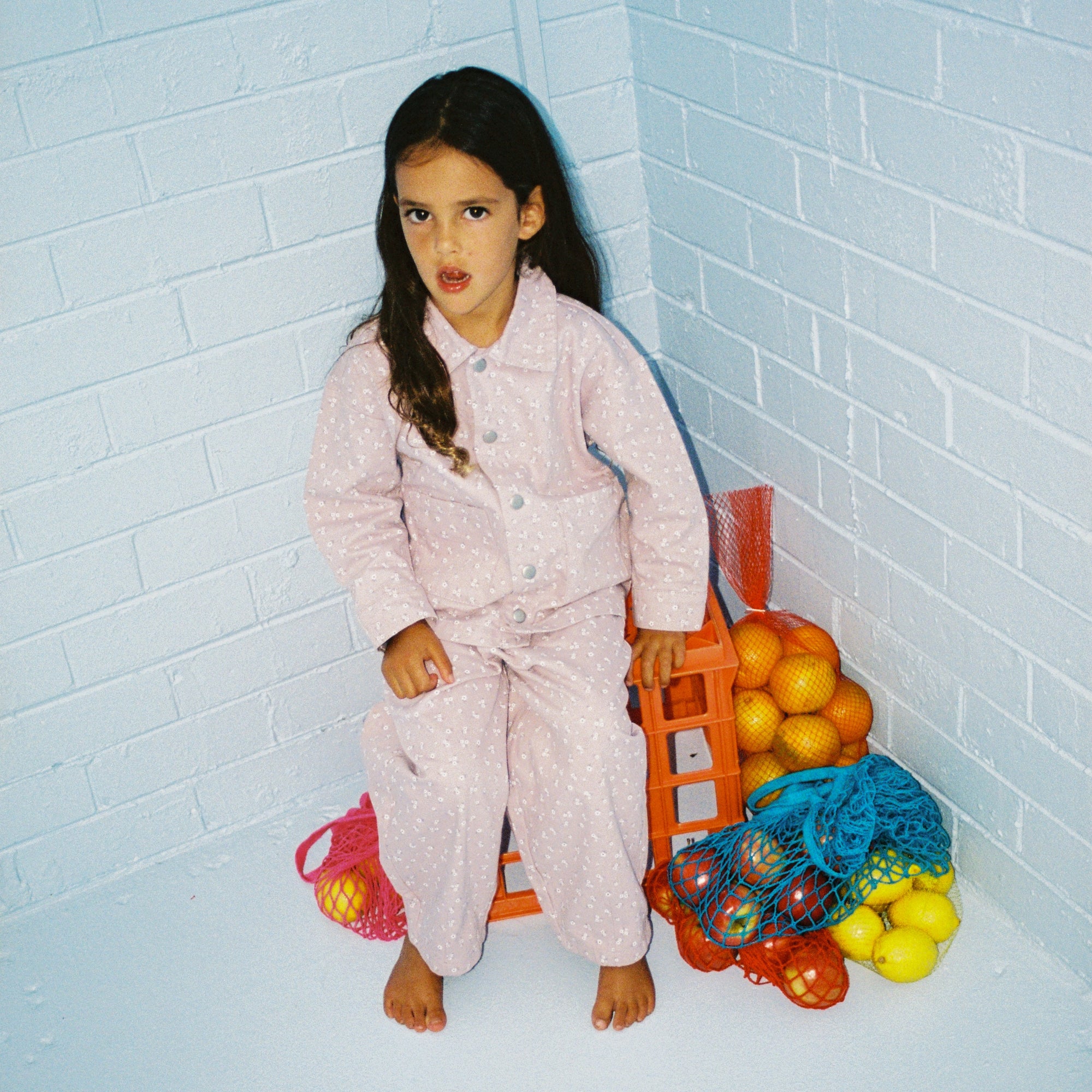 GROWN ORGANIC BLOOM DENIM SHIRT
