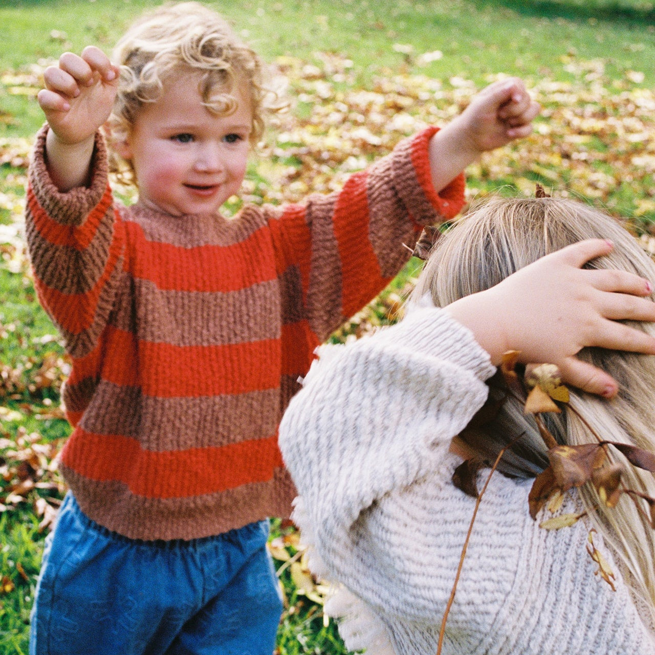 GROWN ORGANIC TEXTURED RIB PULL OVER: EARTH & SAUCE