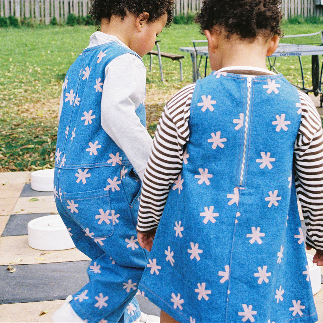 GROWN ORGANIC STARLIGHT DENIM DRESS