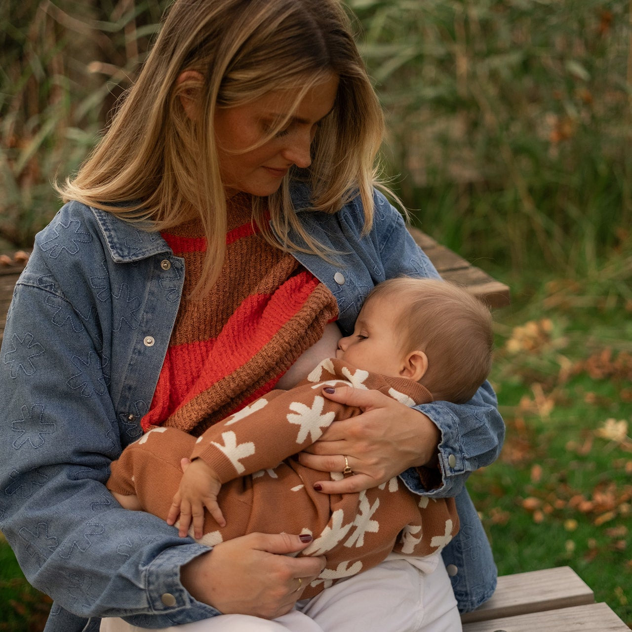 GROWN ORGANIC KNIT ZIP STARSUIT: STARLIGHT