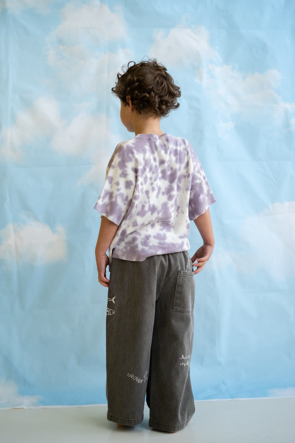 Grown Fishy Business Denim Jeans Ash styled