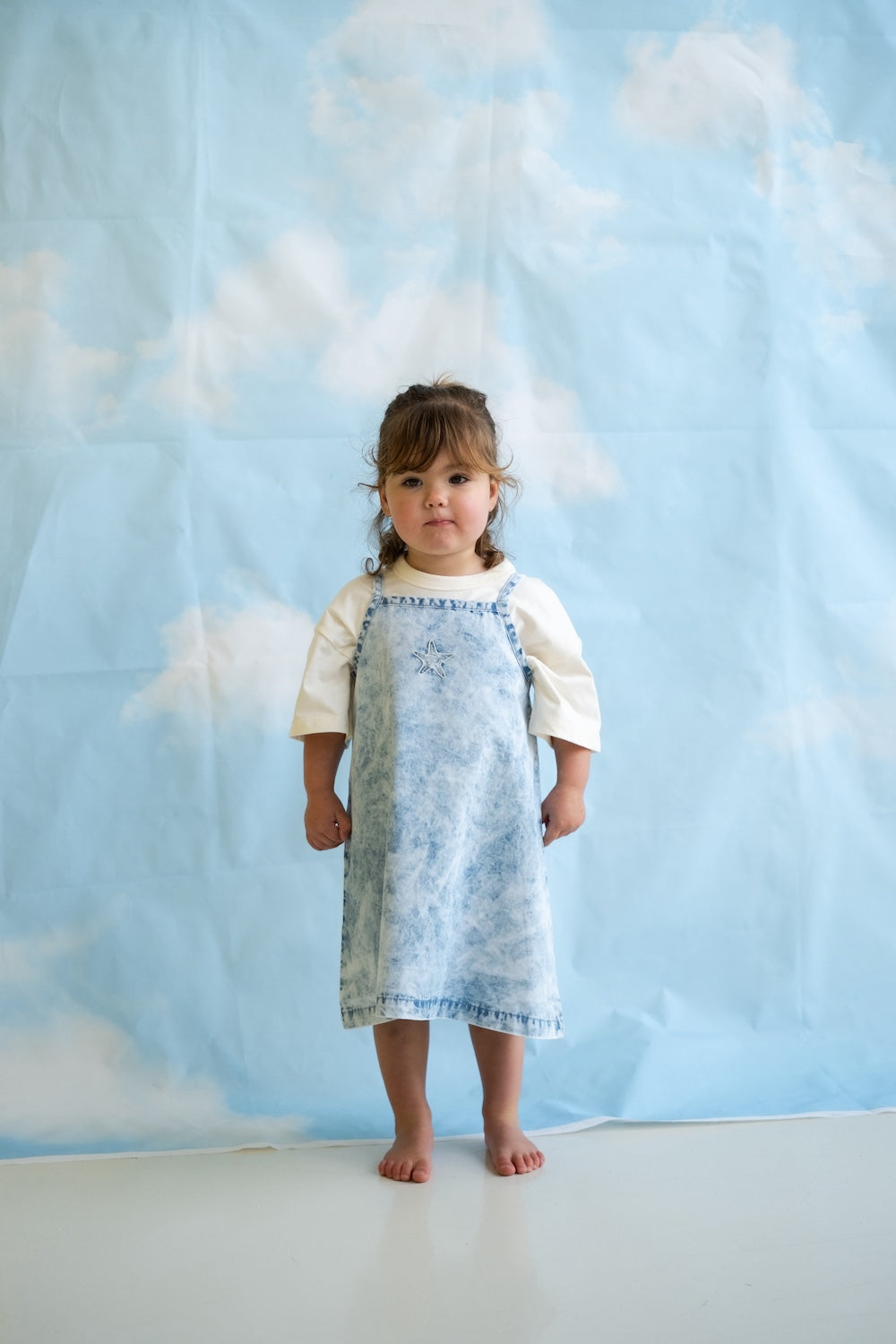 Grown Starfish Splash Dress styled