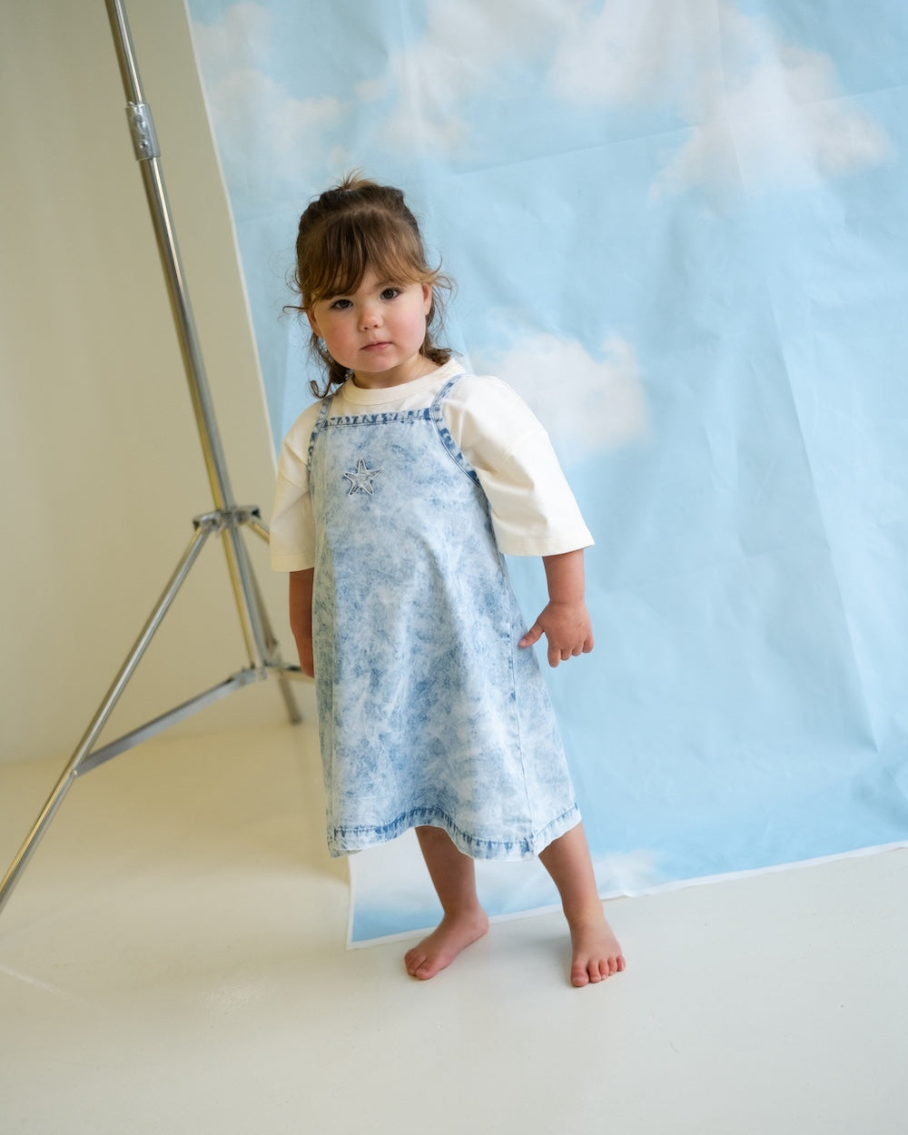 Grown Starfish Splash Dress styled