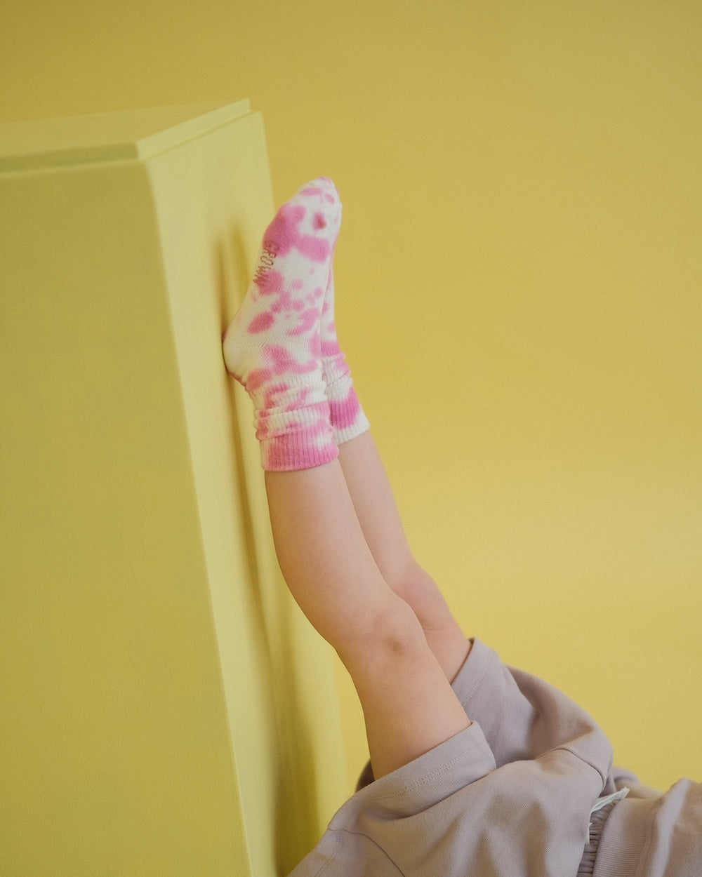 Grown Fishy Business Socks Floss styled