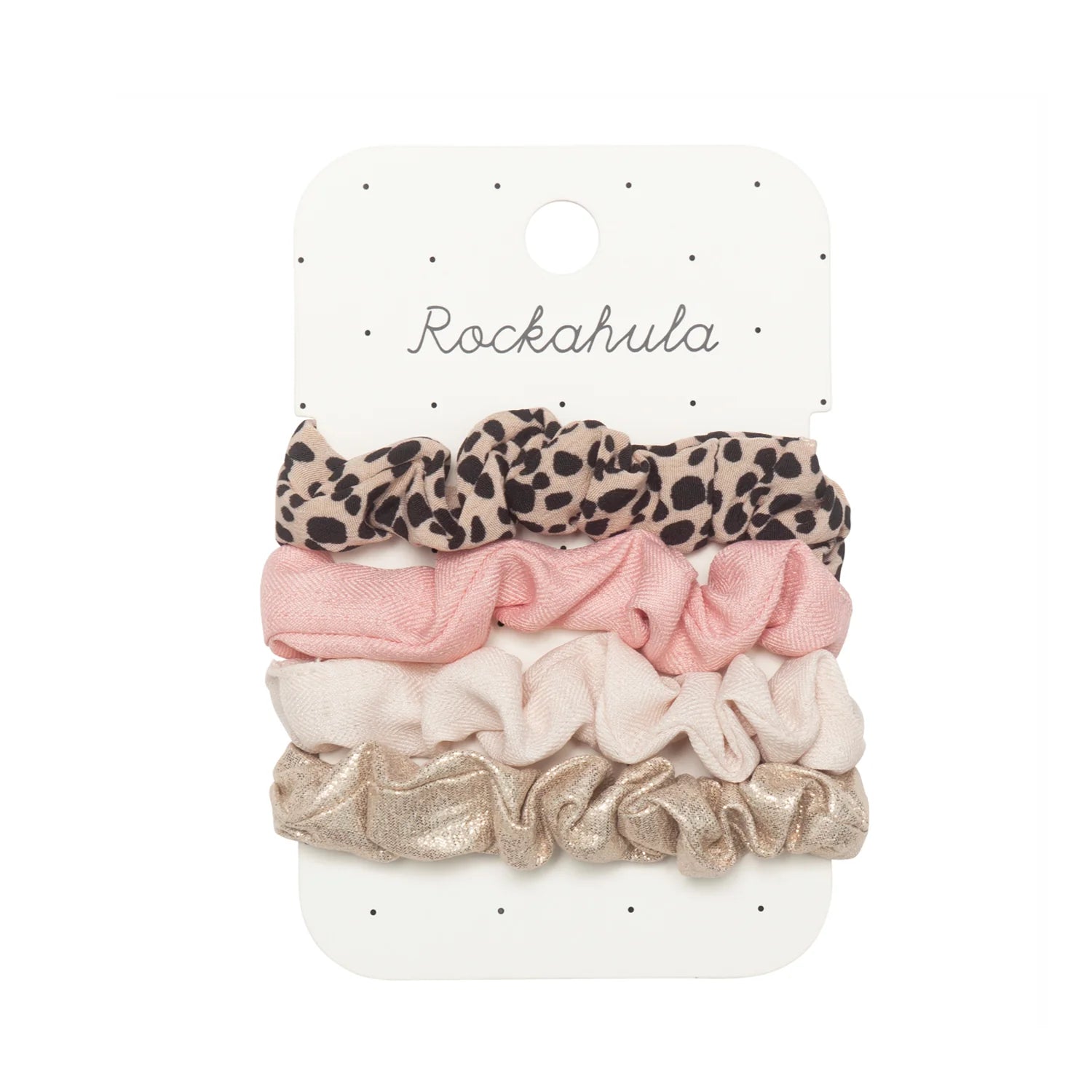 ROCKAHULA KIDS LEOPARD SCRUNCHIE SET