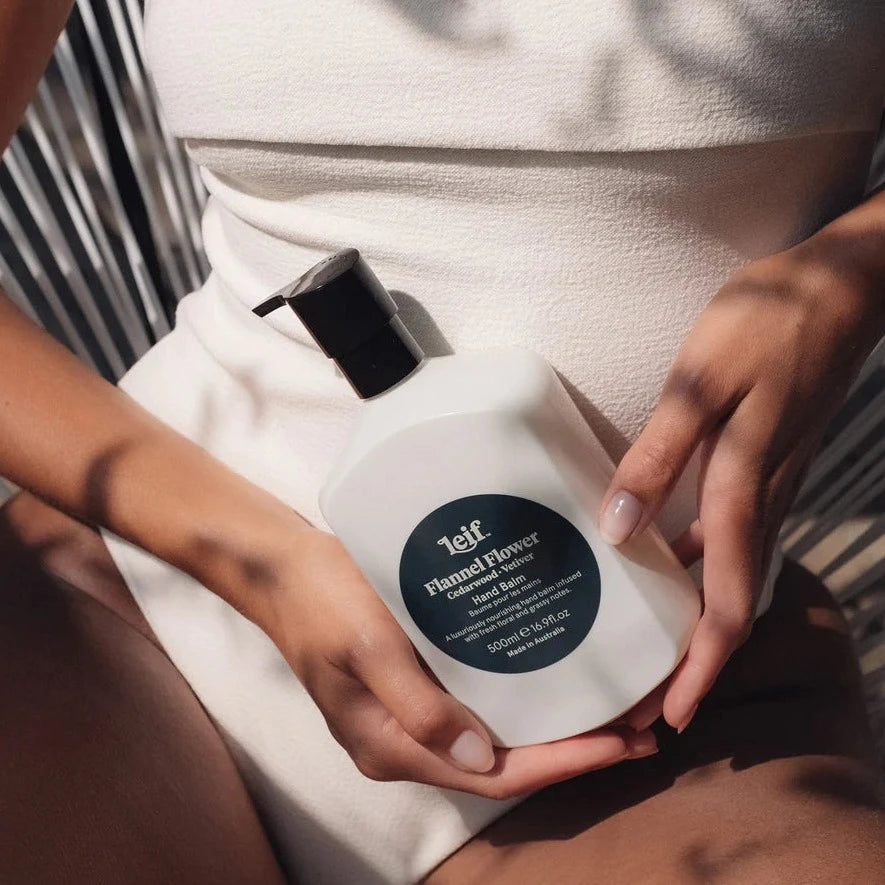 LEIF FLANNEL FLOWER HAND BALM: 500ML