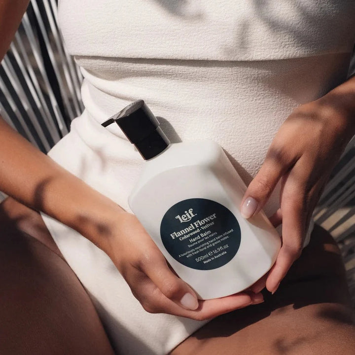 LEIF FLANNEL FLOWER HAND BALM: 500ML